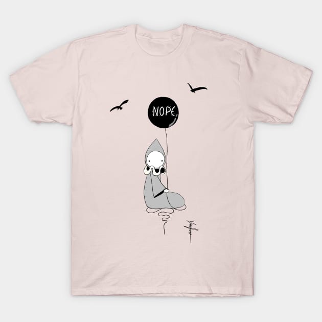 Poppet Says NOPE T-Shirt by LisaSnellings